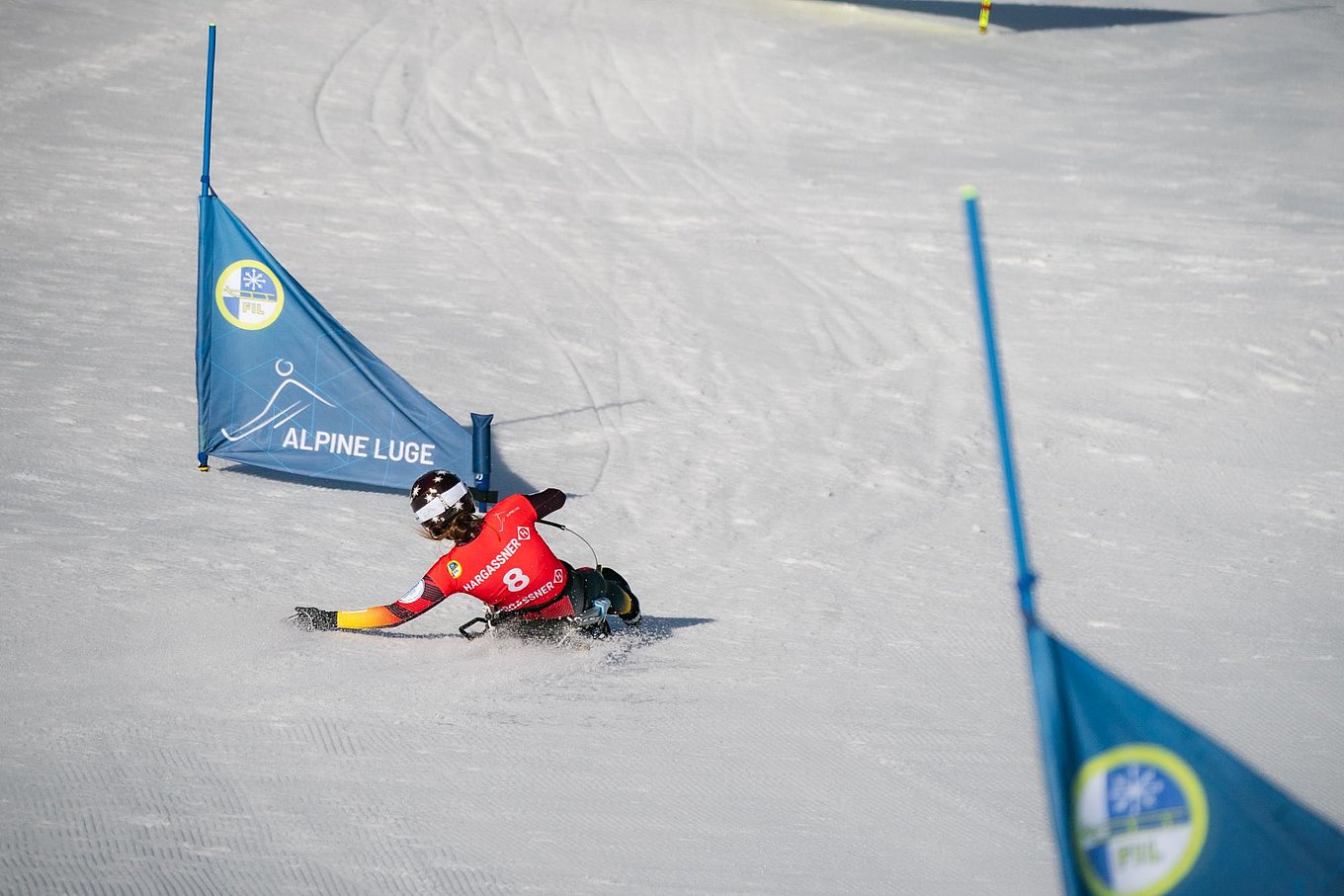Alpinrodeln Sprint Slalom