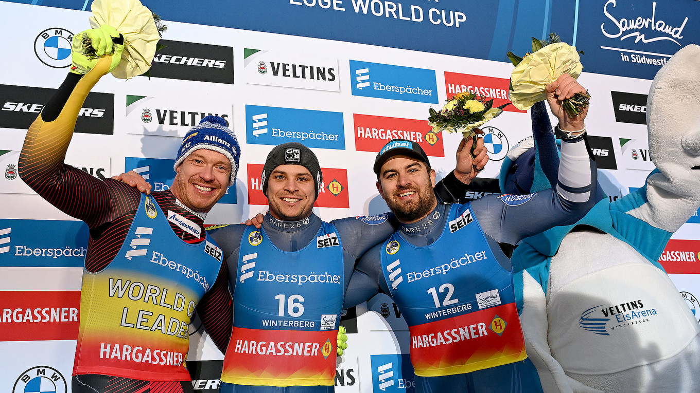 Rennrodel Weltcup EisArena Winterberg am 10. / 11. Januar 2026