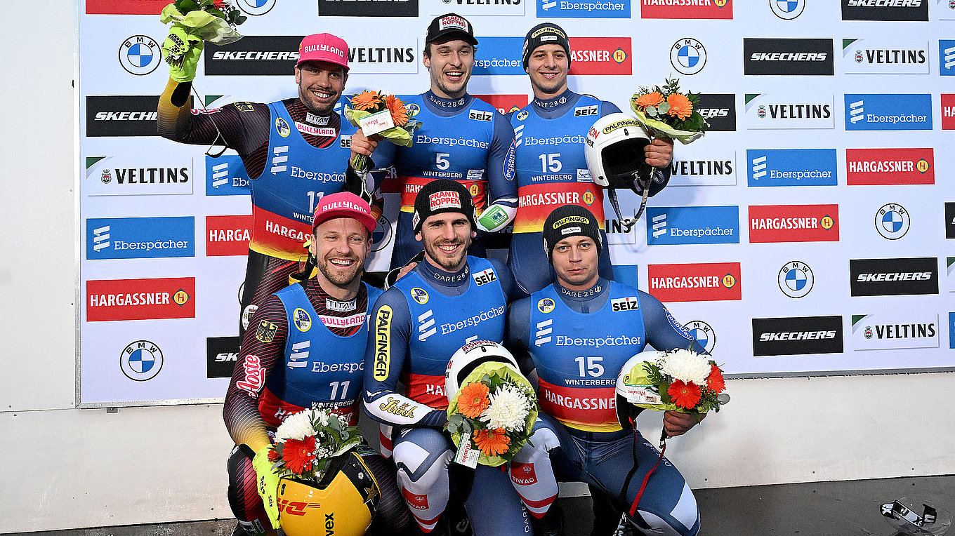 Rennrodel Weltcup Bobbahn Winterberg am 05. - 07. Dezember 2025