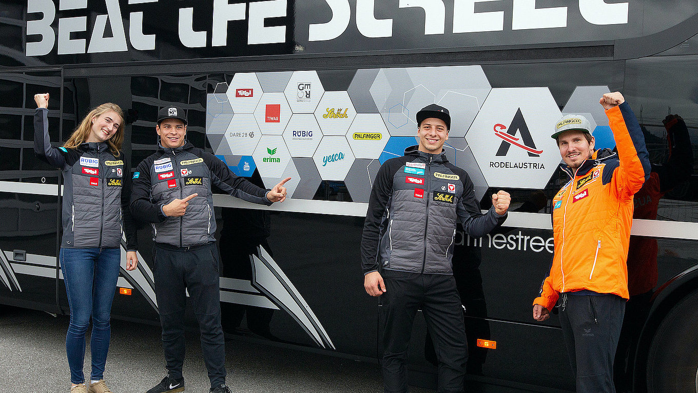 Team Rodel Austria / Abfahrt Trainingslager mit Beat The Street