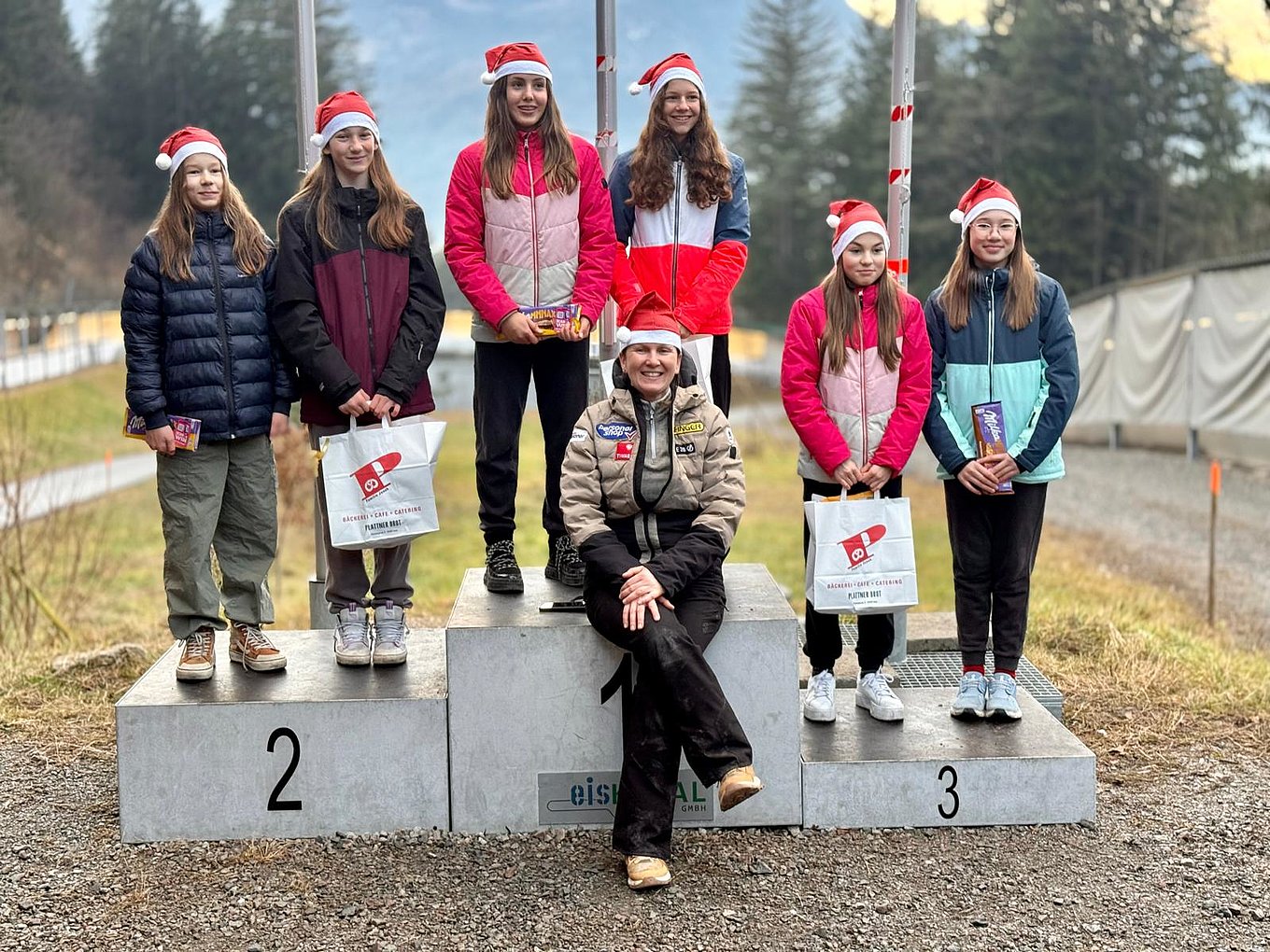 Siegerehrung Mädls Jugend B