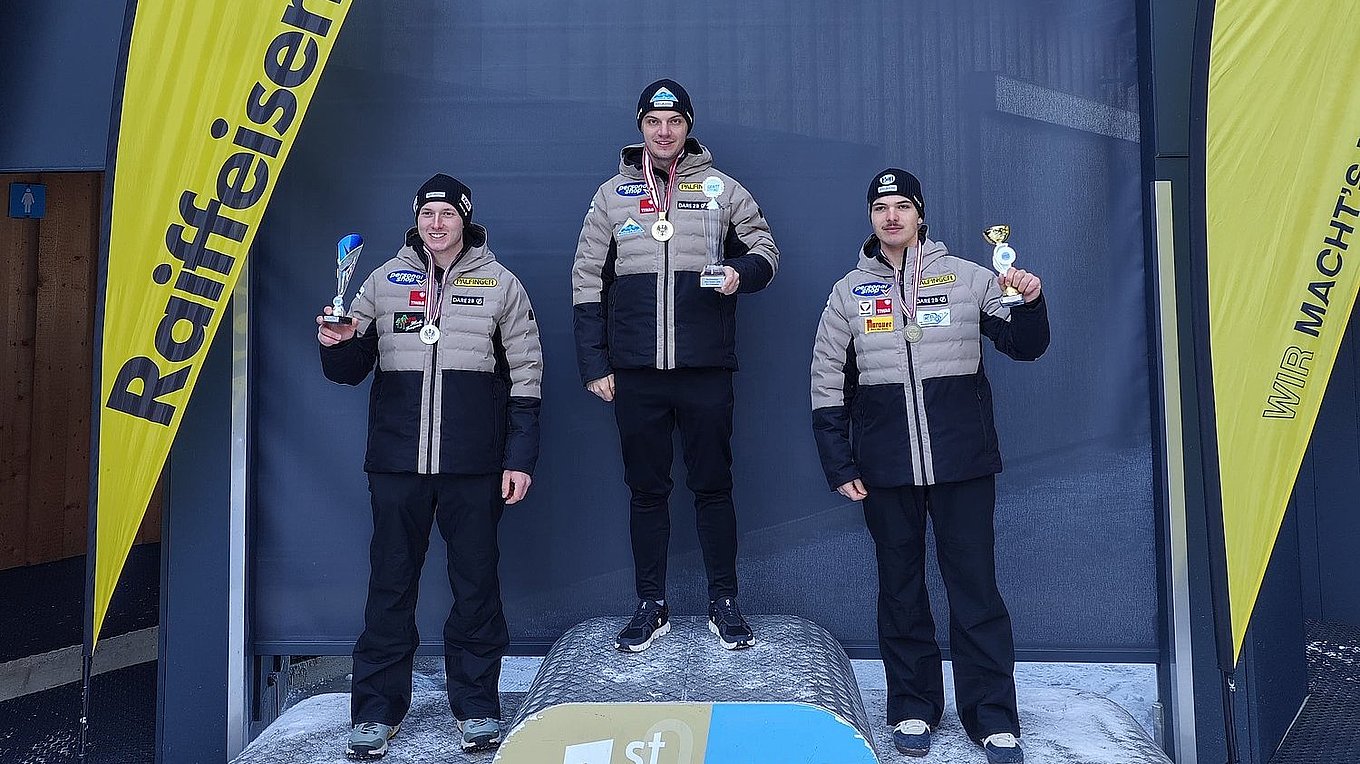 Podium allgemeine Klasse Herren