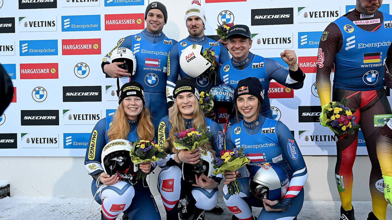 Rennrodel Weltcup EisArena Winterberg am 10. / 11. Januar 2026