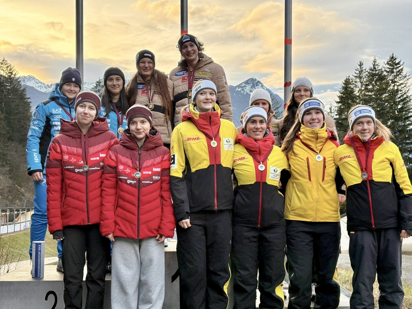 Damen Doppel Platz 1-6: Lina Riedl / Anna Lerch fuhren auf Rang 1 und Lena Zimmermann / Lara Zimmermann erreichten Rang 3. Damen Doppel Platz 1-6: Lina Riedl / Anna Lerch fuhren auf Rang 1 und Lena Zimmermann / Lara Zimmermann erreichten Rang 3.
