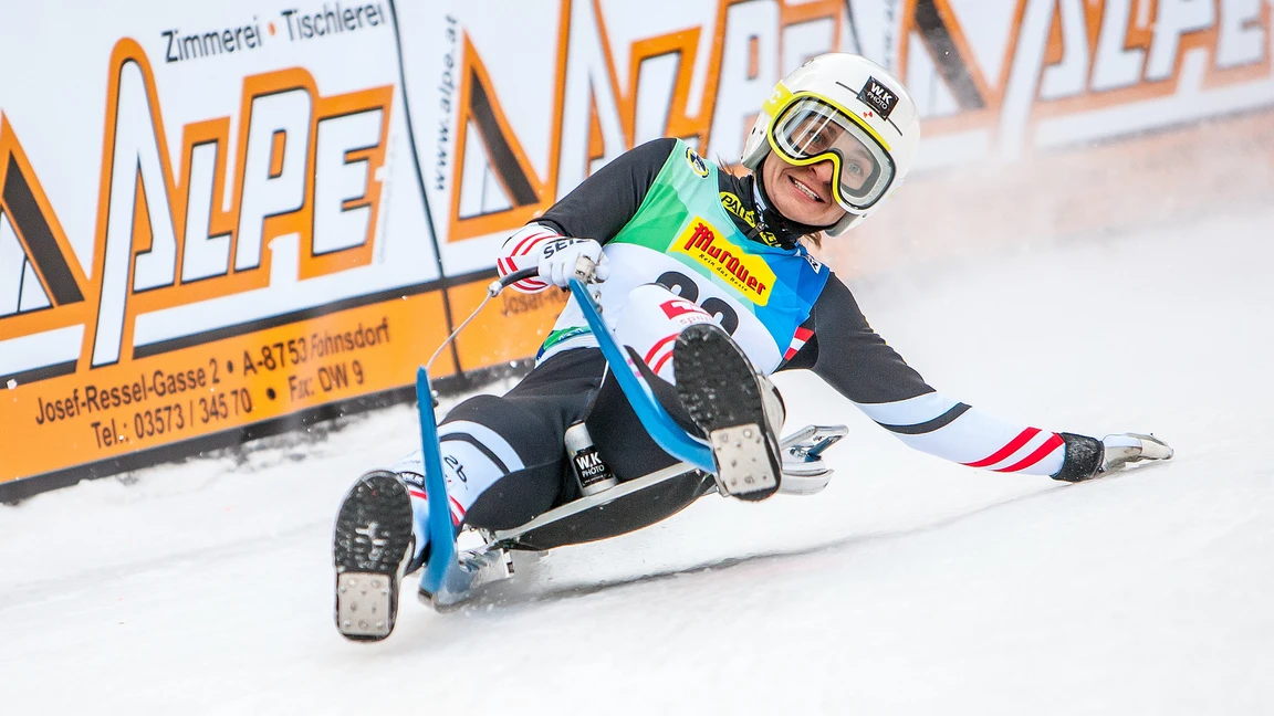 Tina Unterberger bei der EM 2018 in Obdach
