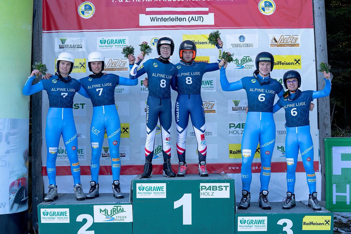 2. Weltcupsieg für Herren Doppel